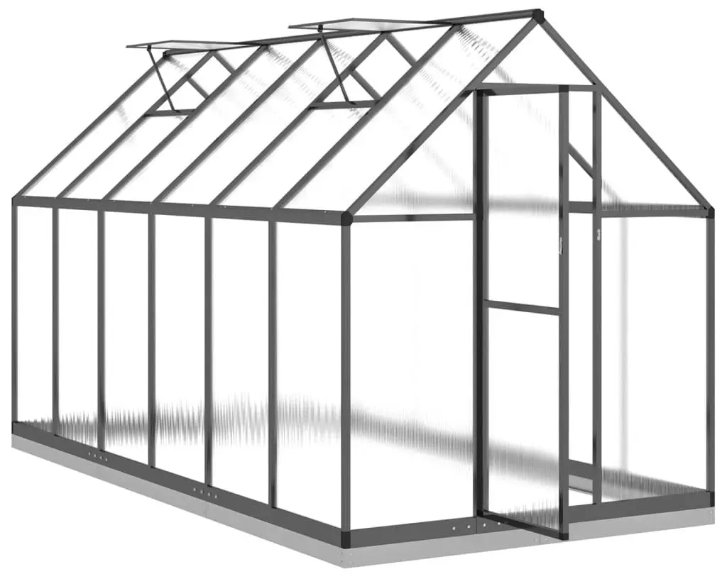 Sera de gradina VidaXL 3266331 3.3x1.7m (Anthracite)