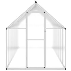 Sera de gradina VidaXL 3266332 4.4x1.7m (Silver) Thumb