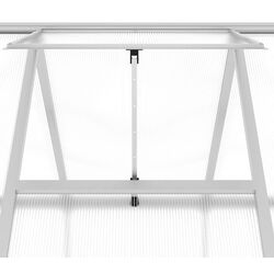 Sera de gradina VidaXL 3266332 4.4x1.7m (Silver) Thumb