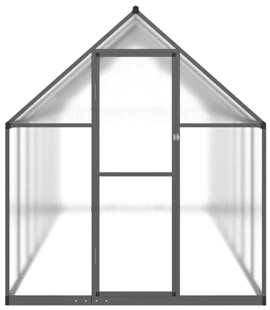 Садовая теплица VidaXL 3266334 4.4x1.7m (Anthracite)