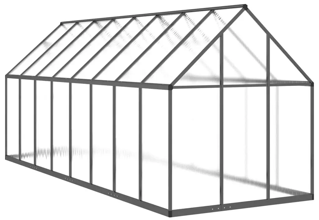 Садовая теплица VidaXL 3266334 4.4x1.7m (Anthracite)