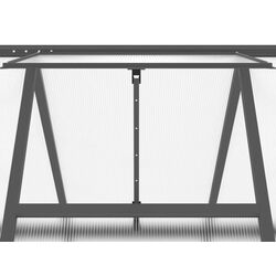 Садовая теплица VidaXL 3266334 4.4x1.7m (Anthracite) Thumb