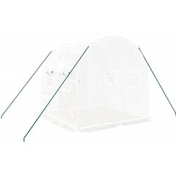 Садовая теплица VidaXL 364075 2x2m (White) Thumb