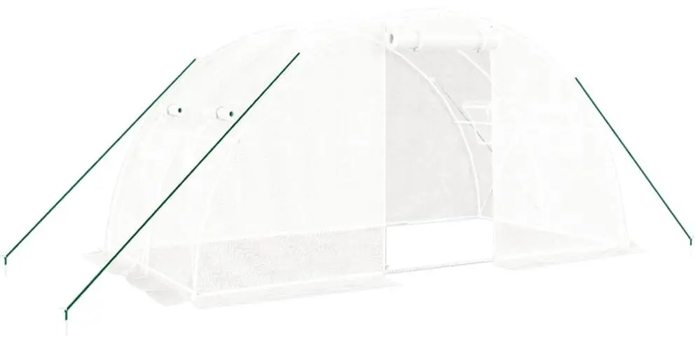 Sera de gradina VidaXL 364083 4x2m (White)