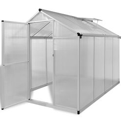 Садовая теплица VidaXL 41317 2.4x1.9m (White) Thumb