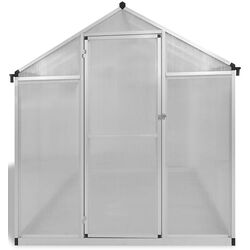 Садовая теплица VidaXL 41317 2.4x1.9m (White) Thumb