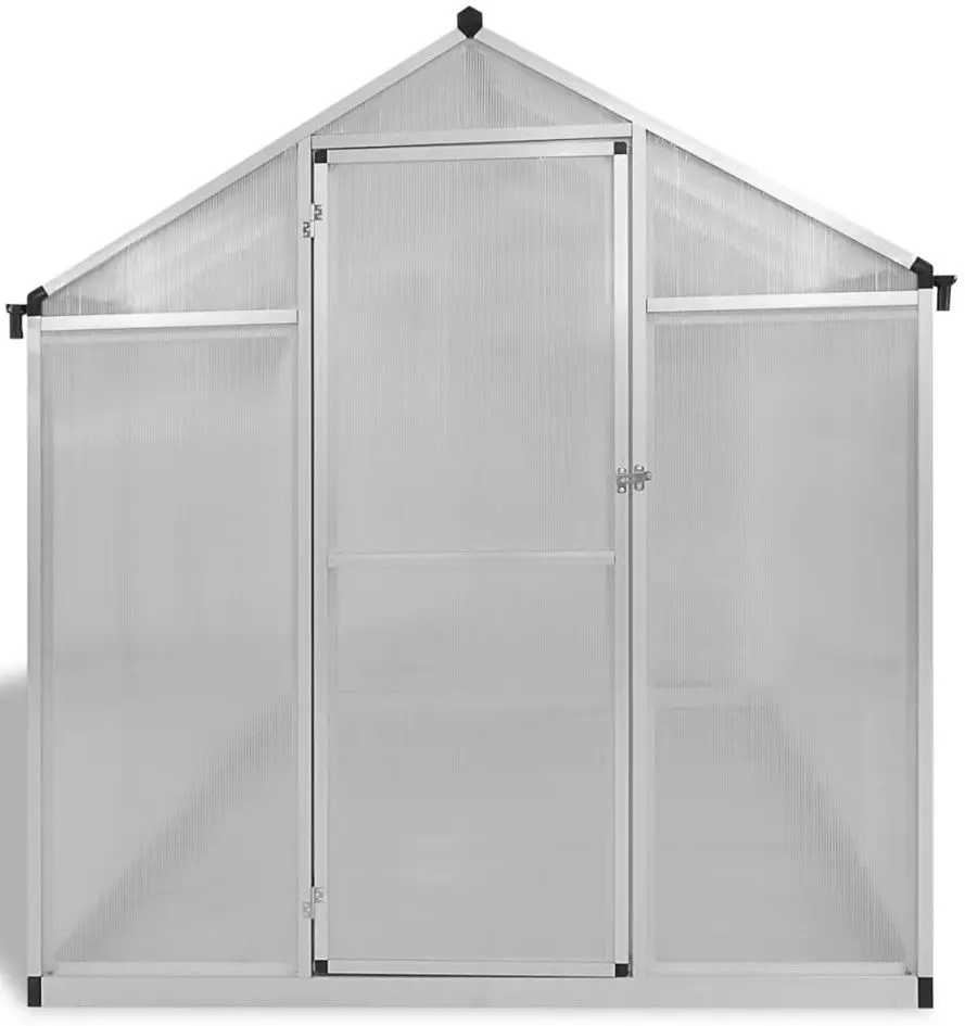 Садовая теплица VidaXL 41317 2.4x1.9m (White)