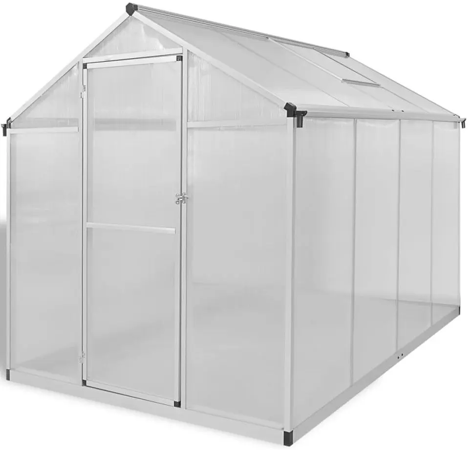 Садовая теплица VidaXL 41317 2.4x1.9m (White)