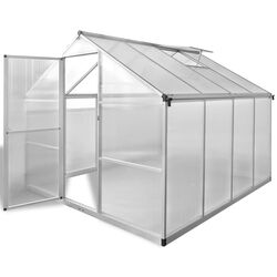 Садовая теплица VidaXL 41318 2.4x2.5m (White) Thumb