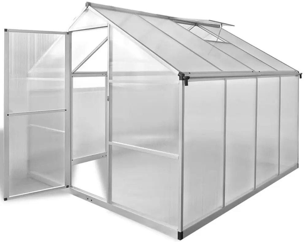Садовая теплица VidaXL 41318 2.4x2.5m (White) - 2