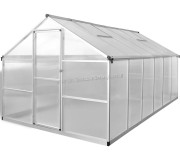 Sera de gradina VidaXL 41320 3.6x2.5m (Transparent)