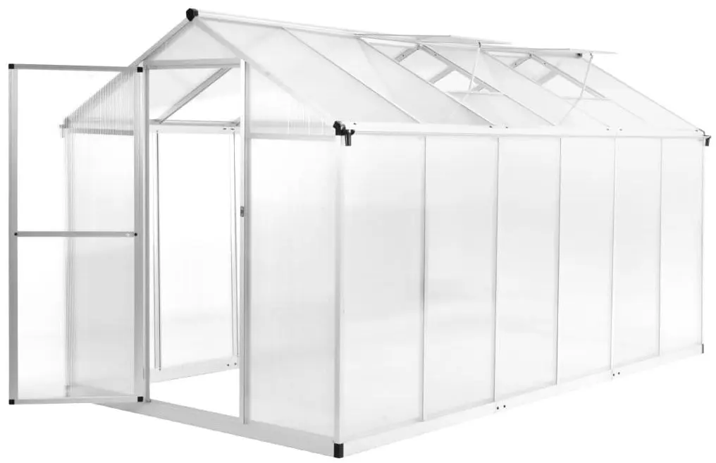 Sera de gradina VidaXL 45216 3.6x1.9m (White)