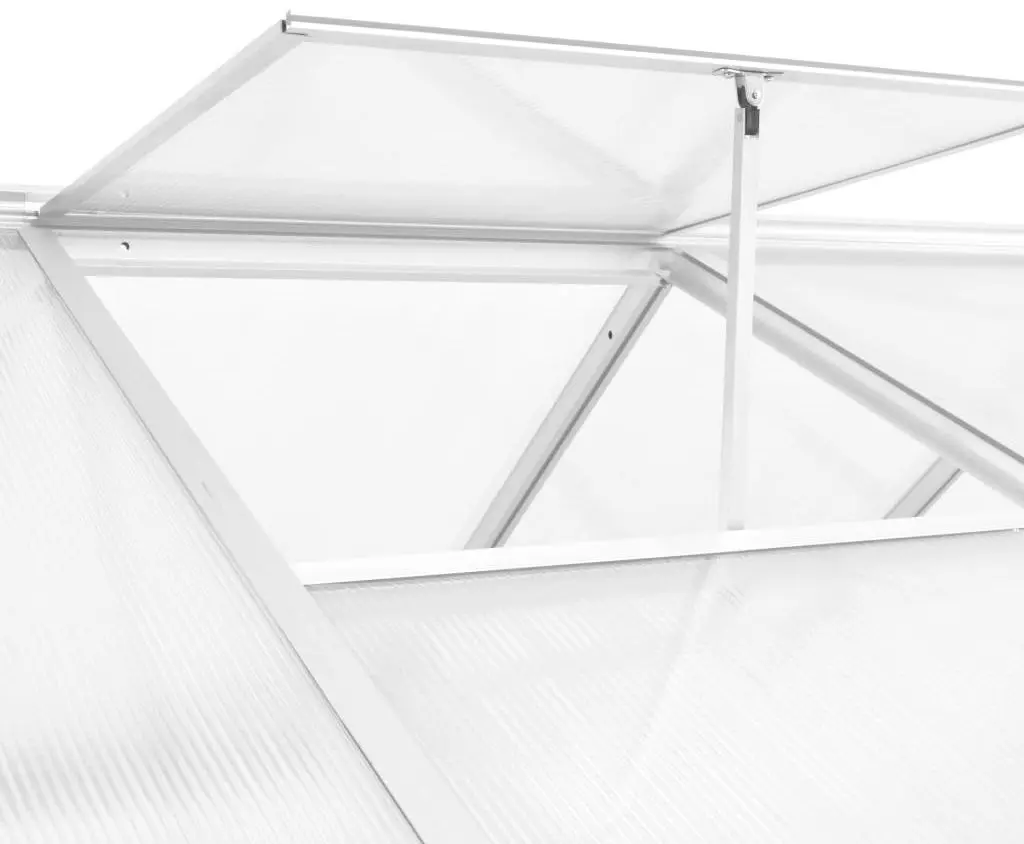 Sera de gradina VidaXL 45216 3.6x1.9m (White)