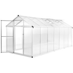 Садовая теплица VidaXL 45217 4.2x1.9m (White)