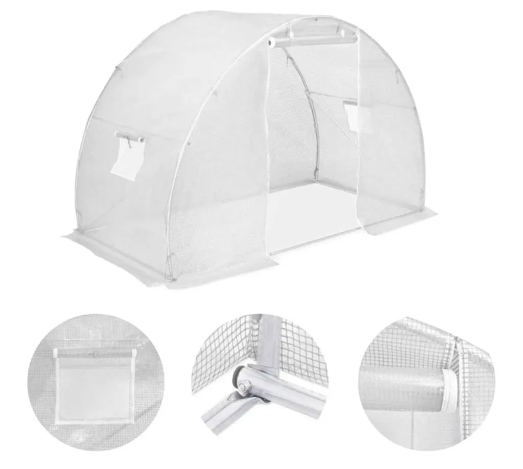 Садовая теплица VidaXL 45748 (White)