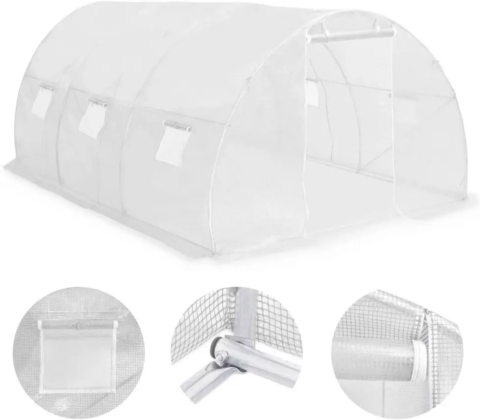 Sera de gradina VidaXL 45750 450x300x200cm (White)