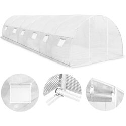 Sera de gradina VidaXL 45752 9x3x2cm (White) Thumb