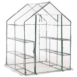 Sera de gradina VidaXL 46914 1.4x1.4m (Transparent) Thumb