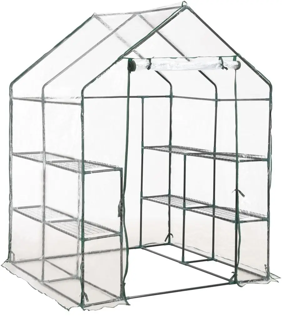 Sera de gradina VidaXL 46914 1.4x1.4m (Transparent)