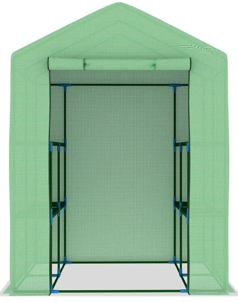 Sera de gradina VidaXL 48167 1.4x1.4m (Green)