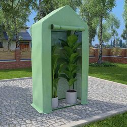Sera de gradina VidaXL 48168 100x50x190 (Green) Thumb
