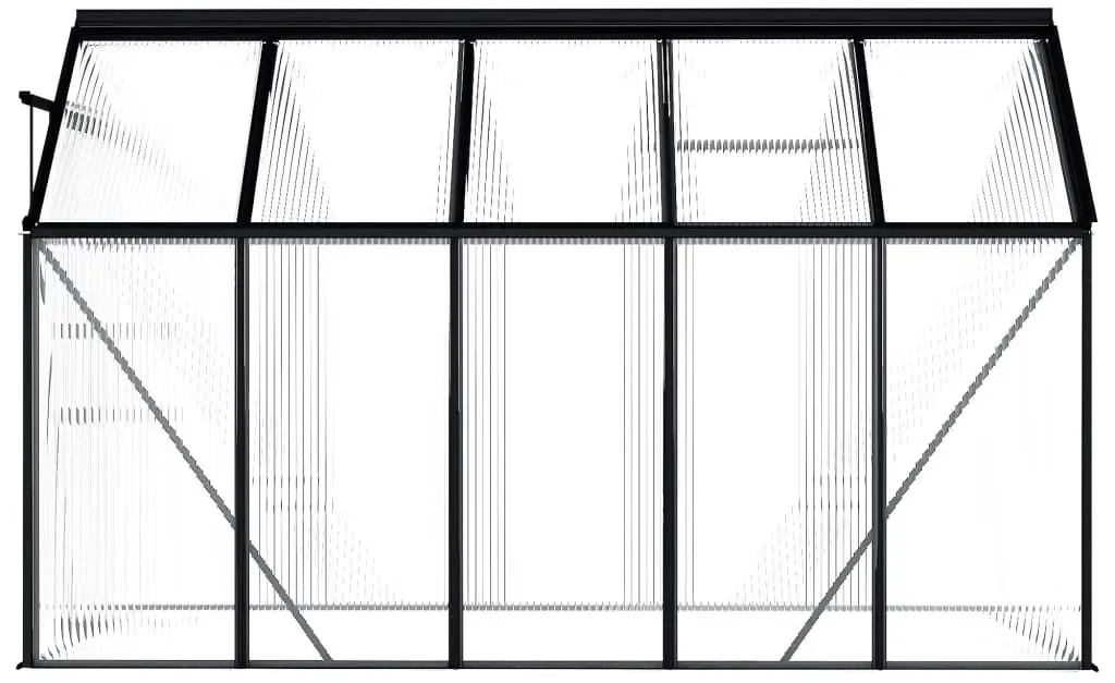 Садовая теплица VidaXL 48211 1.9x3.1m (Anthracite) - 4
