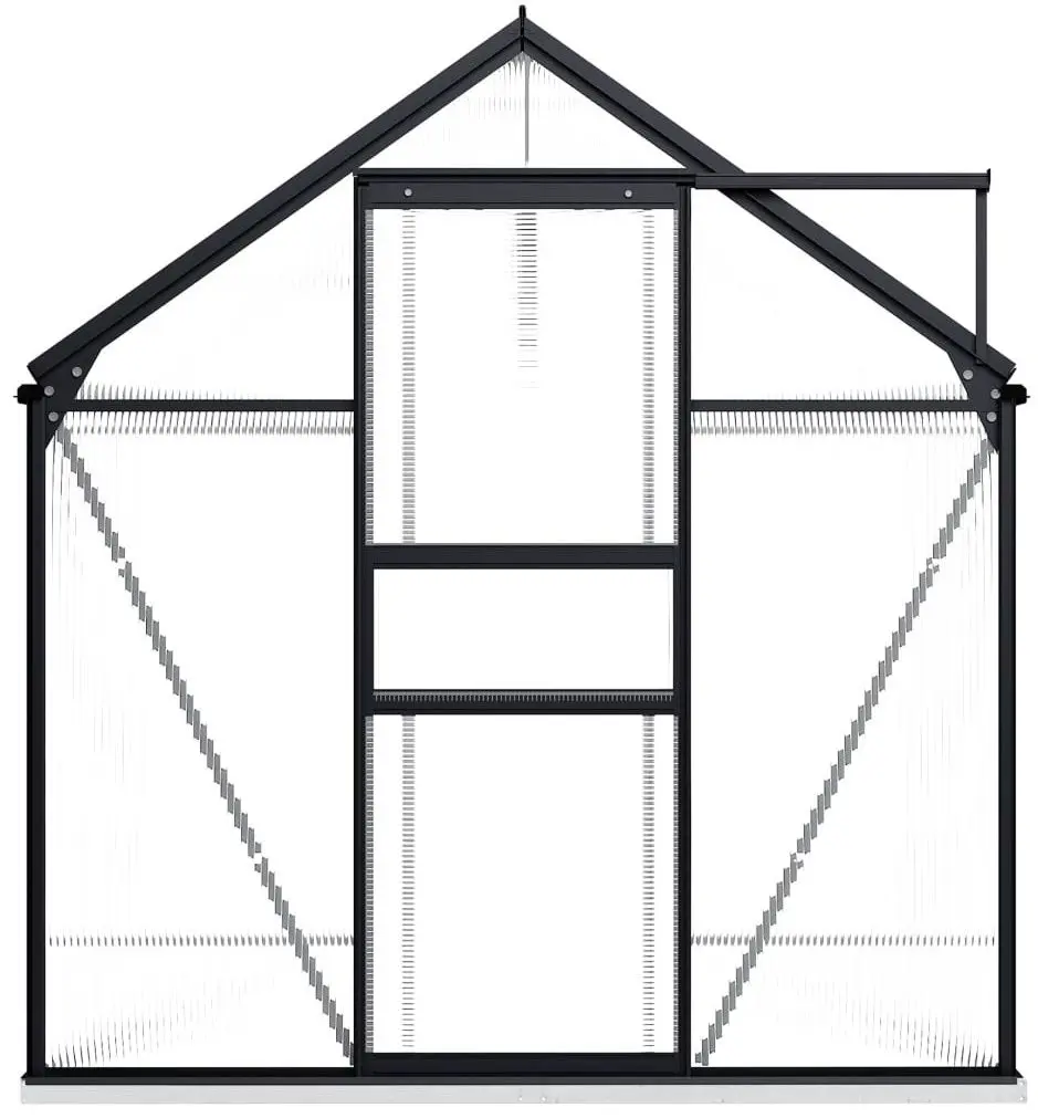 Садовая теплица VidaXL 48216 1.9x2.5m (Anthracite) - 2
