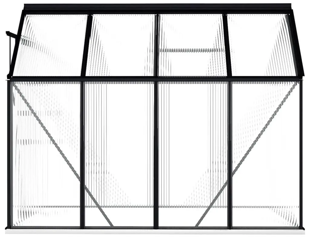 Садовая теплица VidaXL 48216 1.9x2.5m (Anthracite) - 4