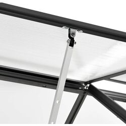 Садовая теплица VidaXL 48216 1.9x2.5m (Anthracite) Thumb