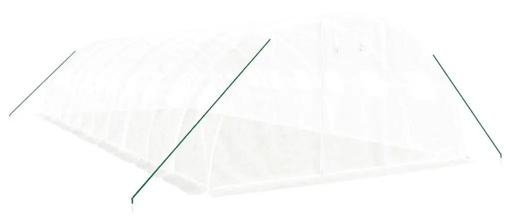 Теплица VidaXL 3188075 10x4m (White) - 2