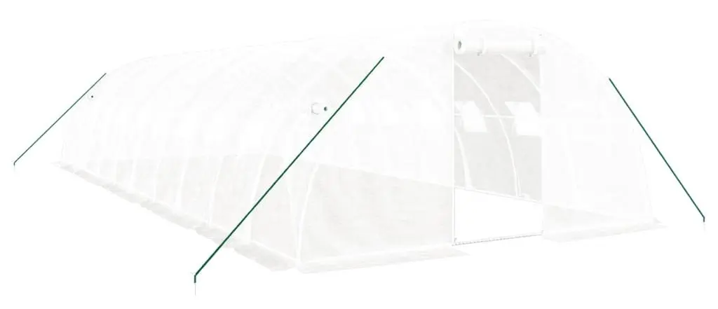 Теплица VidaXL 3188075 10x4m (White)