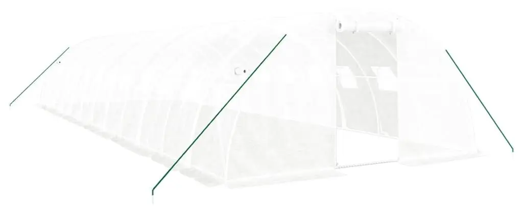 Теплица VidaXL 3188076 12x4m (White)