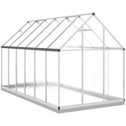 Sera de gradina VidaXL 3266329 3.3x1.7 (Silver) Thumb