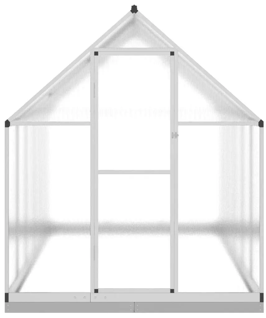 Sera de gradina VidaXL 3266329 3.3x1.7 (Silver)