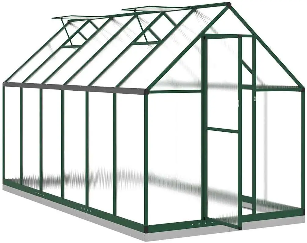 Sera de gradina VidaXL 3266330 3.3x1.7 (Green)