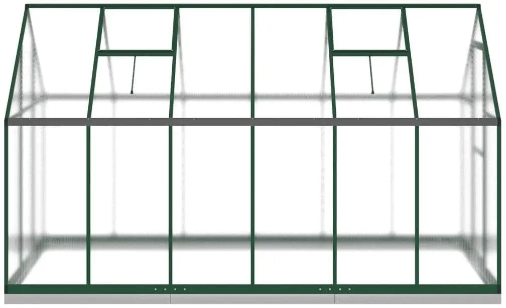 Sera de gradina VidaXL 3266330 3.3x1.7 (Green)