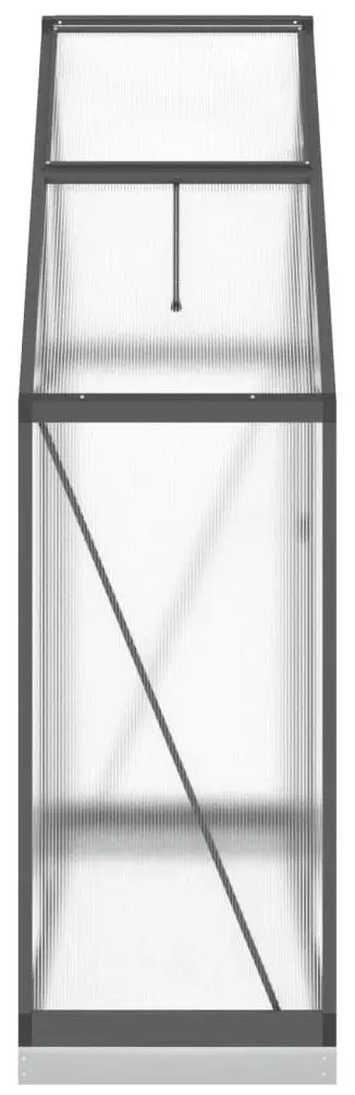 Sera de gradina VidaXL 4005821 1.7x0.6m (Anthracite)