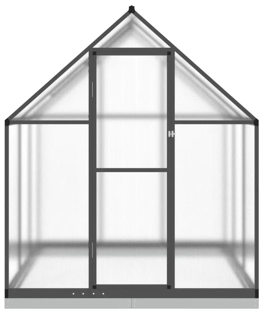 Sera de gradina VidaXL 4005833 1.7x1.7m (Anthracite)