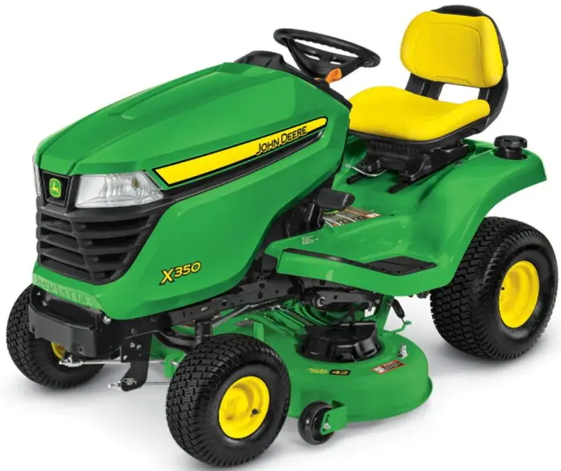 Трактор для газонов John Deere X350 - 2