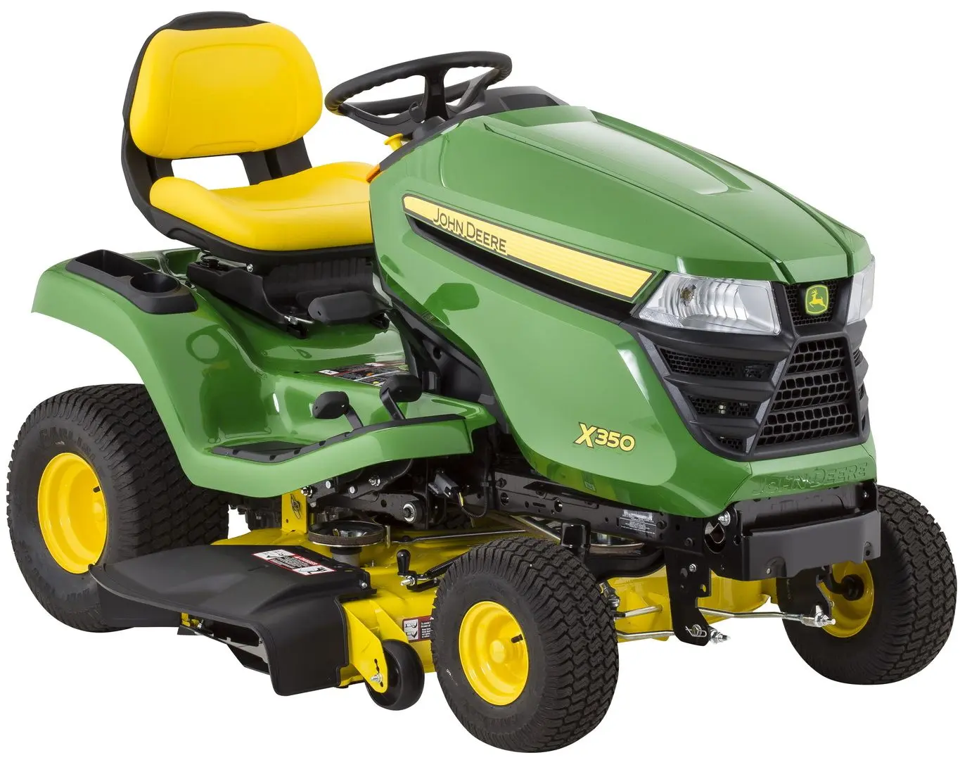 Трактор для газонов John Deere X350