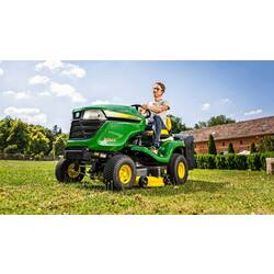 Трактор для газонов John Deere X350R Thumb