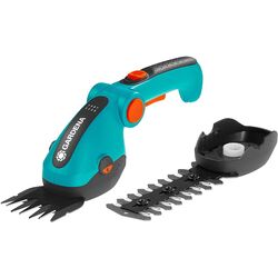 Foarfeca de iarba si arbusti cu acumulator Gardena ComfortCut Li + Set Thumb