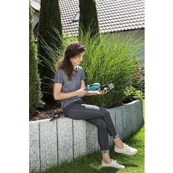 Foarfeca de iarba si arbusti cu acumulator Gardena ComfortCut Li + Set Thumb