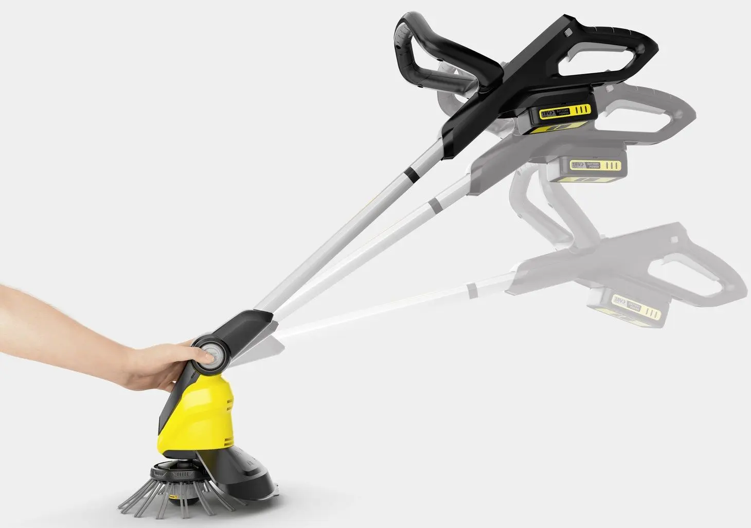 Щетка для травы с аккумулятором Karcher WRE 18-55 Set