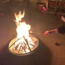 Castron pentru foc Activa Capri (Black) Thumb