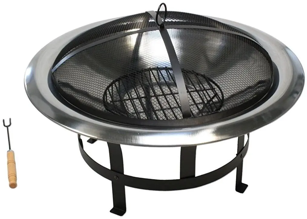 Castron pentru foc Activa Madrid (Black) - 2