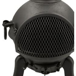 Semineu de terasa din fonta Activa Orlando 15176 (Black) Thumb