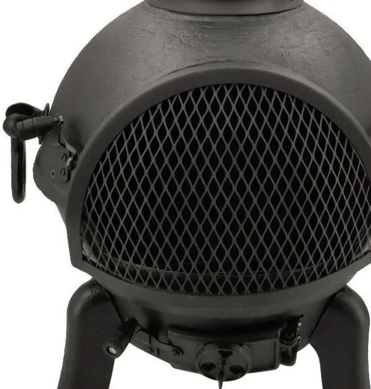 Semineu de terasa din fonta Activa Orlando 15176 (Black) - 3