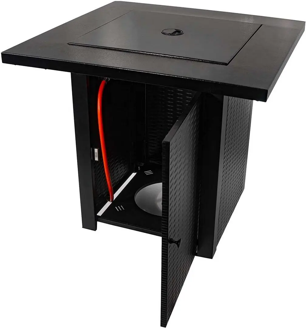 Уличный газовый камин Activa Granada (Black) - 4