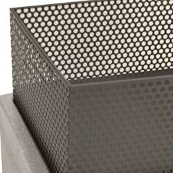 Semineu din piatra artificiala în aer liber Activa MgO Idaho (Black/Grey) Thumb